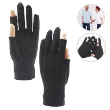 Fitness Sport Cycling Gloves Ache Pain Joint Relief Breathable Non-slip 1 Pairs