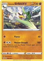 Galarian Sirfetch'd 098/189 Darkness Ablaze Rare