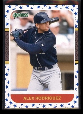 2021 Donruss Alex Rodriguez #253a Independence Day