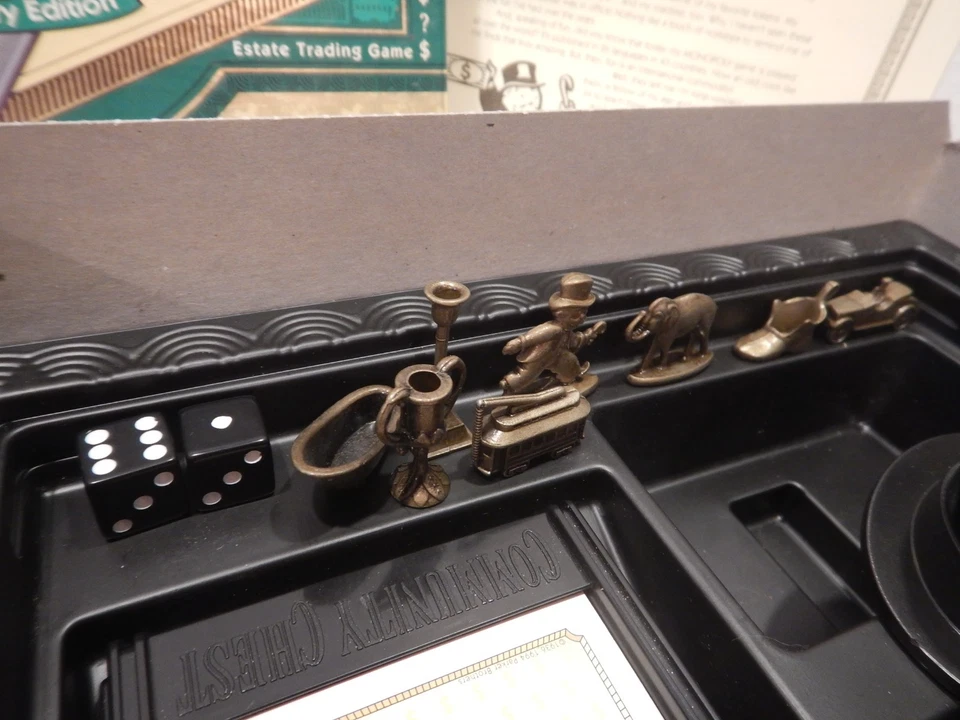 Monopoly 60th Anniversary Board Game Limited Edition Numbered Complete Rules Rpd - Image 3 of 4