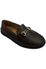 Marc Joseph New York Kid's Boy Lexington Loafers Brown Napa