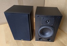 Gale Gold Monitor MK2 Bookshelf Speakers, Black, 6/8ohm - missing one grill