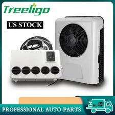 12V Split 12000 BTU Truck Cab Air Conditioner AC Fits Semi Trucks RV Caravan Bus
