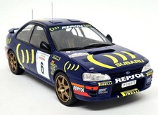 iXO 1/18 - Subaru Impreza WRC Corsica 1995 3rd P. Liatti 6 Scale Model Car