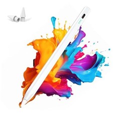 Stylus Pen for iPad 11/10/9/8/7/6th Gen 2018-2025 Fast Charge Arctic White
