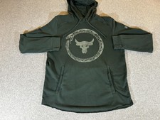 Under Armour Project Rock Hoodie Mens Large G...