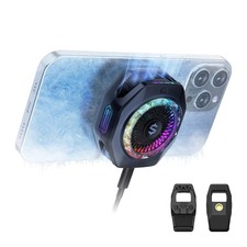 Magnetic Phone Cooler 5 Pro - 18 Addressable RGB LEDs, Detachable Gr