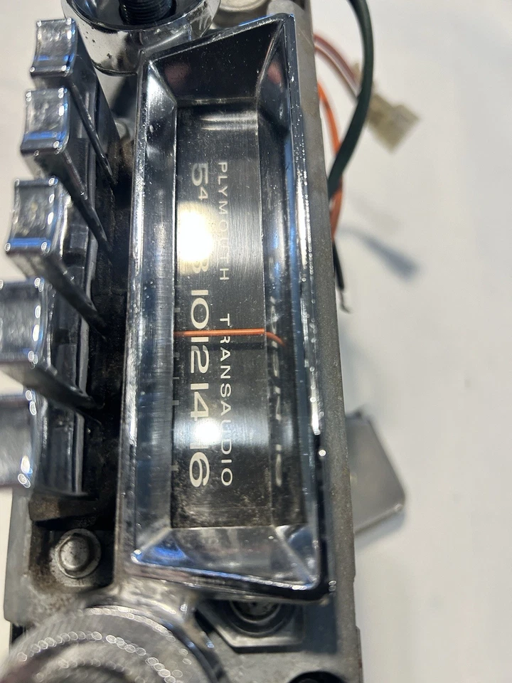 Plymouth GTX 1967 radio satélite de fábrica Belvedere mopar cementerio Foto 3 de 4