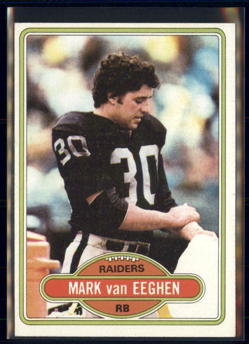 1980 Topps - Mark van Eeghen #510