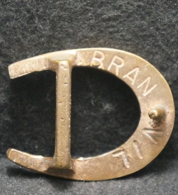 XE15160 VINTAGE 1970s **HORSESHOE** ANIMAL FASHION SOLID BRASS
