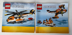 LEGO CREATOR: Transport Chopper (7345), complete with instructions.
