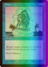 MTG Magic the Gathering Snap (43/143) Urza's Legacy LP FOIL