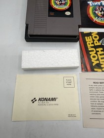 Tiny Toon Adventures NES Nintendo Complete w/ Manual CIB Box Poster VGC