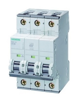 Siemens Leitungsschutzschalter C 16A 3p 400V 10kA 3TE AC/DC 50Hz IP20 5SY4316-7
