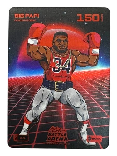 2025 Bo Jackson Battle Arena Big Papi David Ortiz Power Gloves Brawl 150