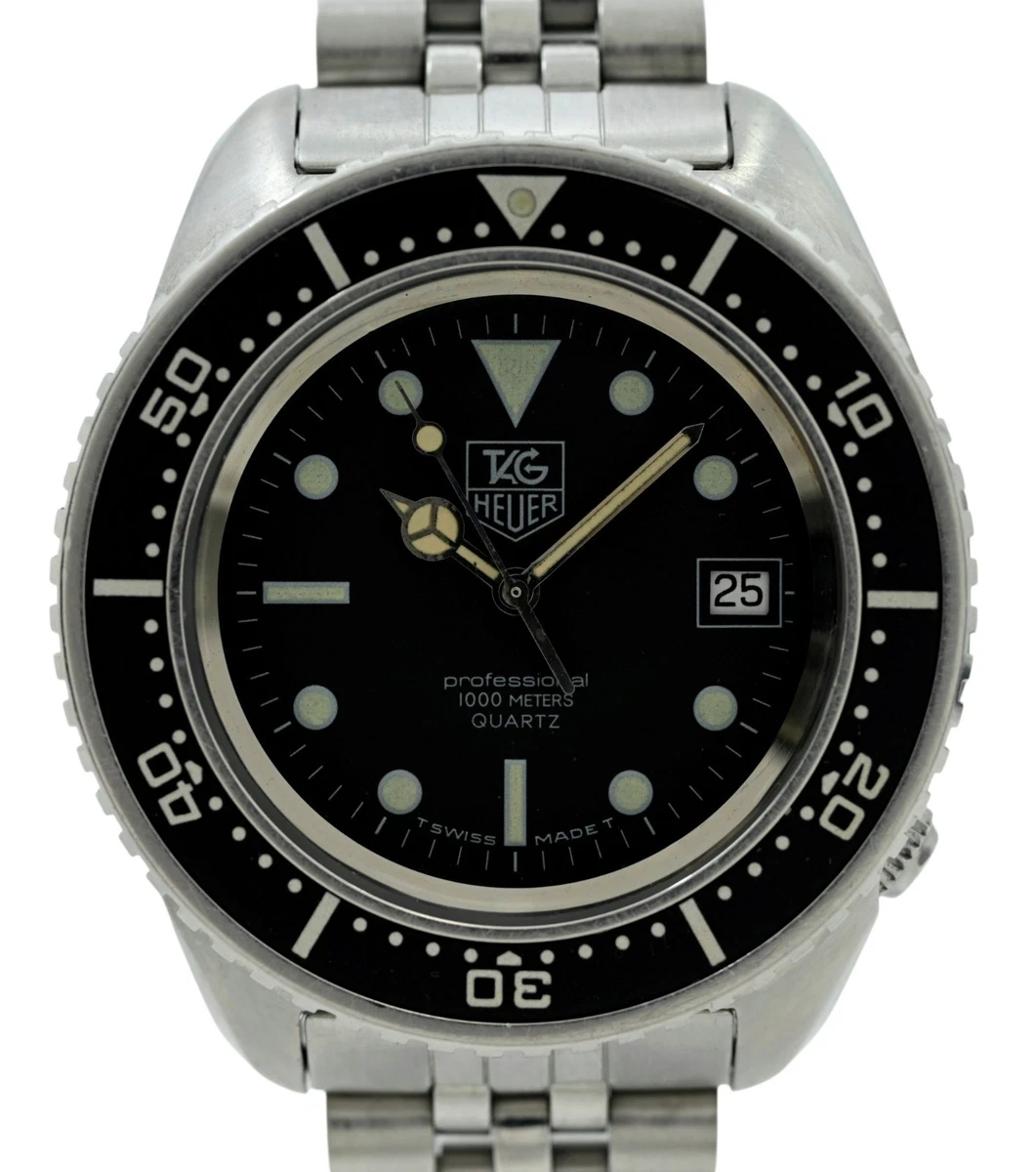 TAG Heuer 1000 ダイバーズウォッチ TAG Heuer 1000 Stainless Steel Case Diver Wristwatches for sale | eBay