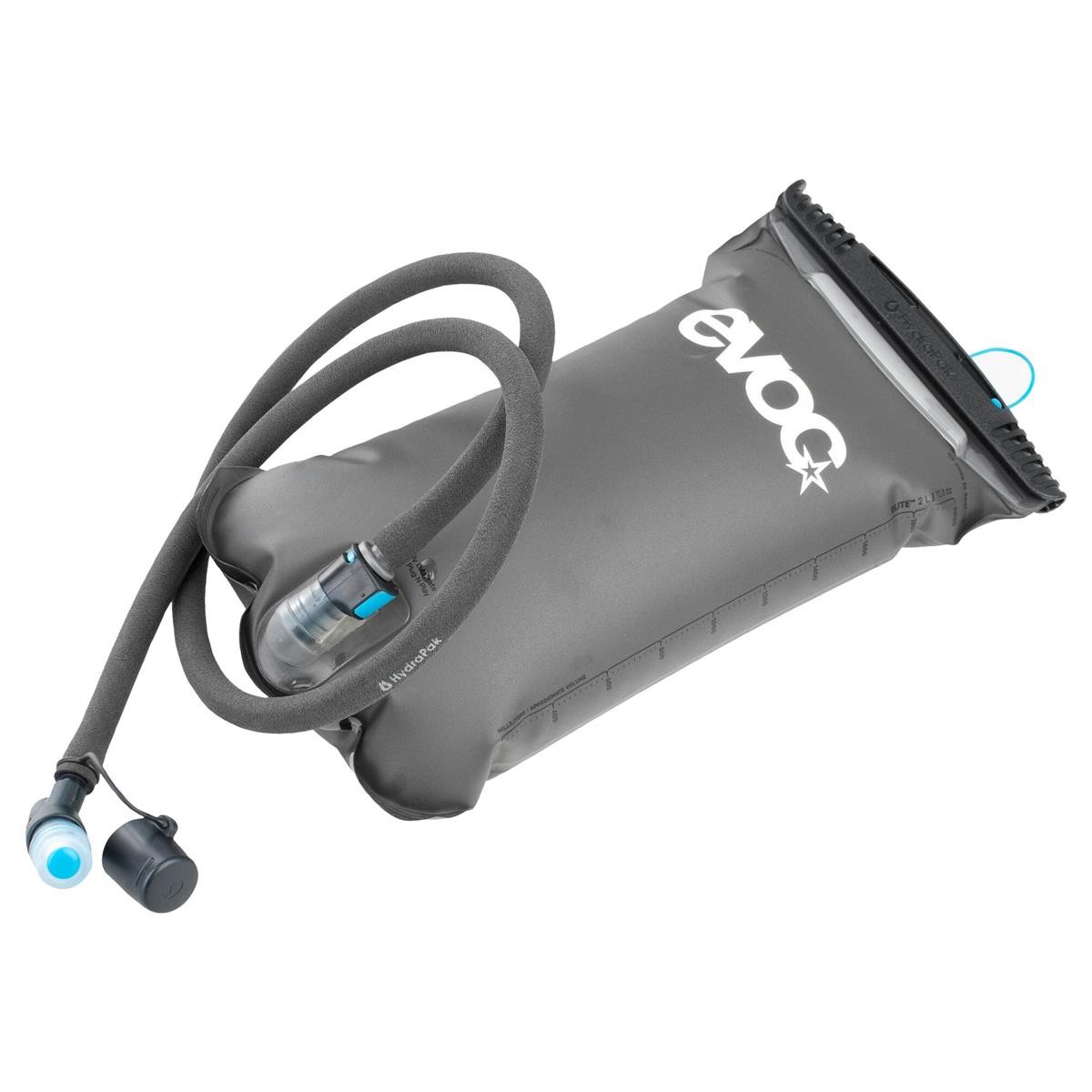 sacca idrica hydration bladder 2l insulated con tubo isolato carbon grey EV-6011