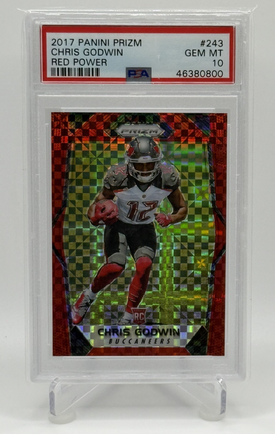 Chris Godwin Panini Prizm #243 Red Power