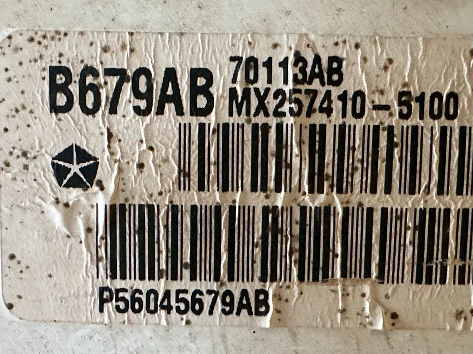 Cuadro de instrumentos velocímetro 00 01 Dodge RAM 1500/2500/3500 GASOLINA 245.569 millas Foto 3 de 3