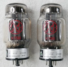 KT88 6550 PAIR JJ ELECTRONIC POWER TUBES MADE IN SLOVAKIA TEST GOOD