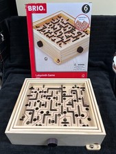 Wooden Brio Labyrinth Maze Game 34000 with Original Box