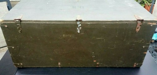 Vietnam Era GI Footlocker & Insert 8460-243-3234 Bern Kane Products Inc. G/VG
