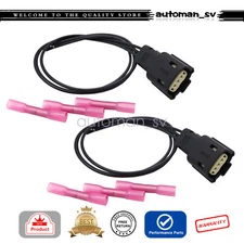 2X Ignition Coil Connector Plug Cable Wire For Ford V6 V8 Flex F150 2.0L 3.5L