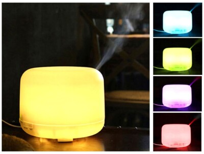 DUFT DIFFUSER RAUMBEFEUCHTER LED RGB AROMATHERAPIE CHROMOTHERAPIE BENIC