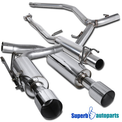 Fits 2016-2021 Civic 1.5L Turbo Stainless Racing Catback Exhaust Muffler System