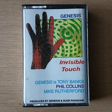 Phil Collins GENESIS Invisible Touch - Rare Malaysia Cassette footprint