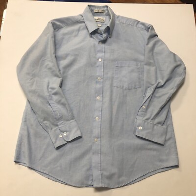 Vintage Van Heusen 417 Denim Button Up Shirt Men's 17 32/33