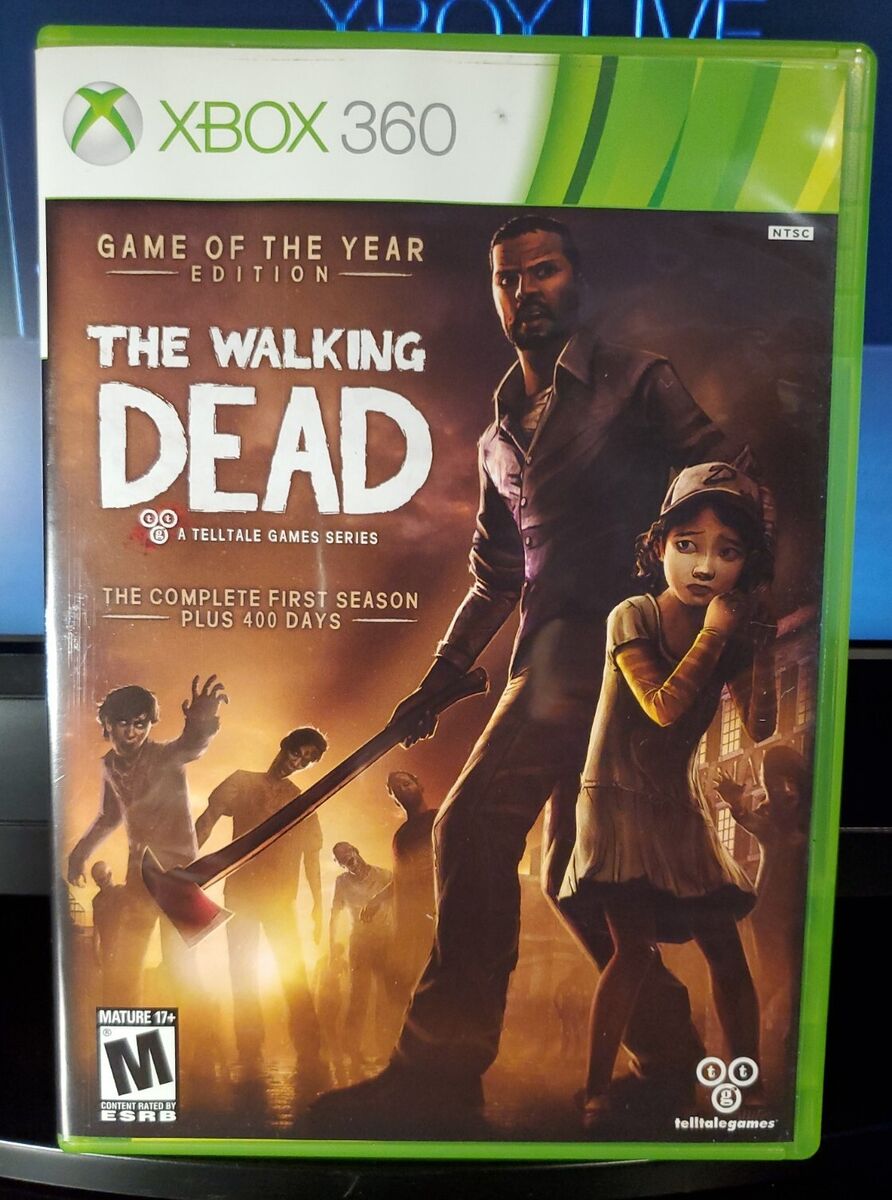 The Walking Dead -- Game of the Year Edition (Microsoft Xbox 360, 2013)  Complete 894515001283