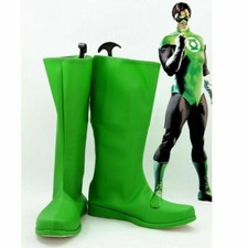 new Movie Green Lantern Cosplay Shoes Boots