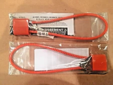 TWO 2 Cable Gun Lock Pistol Shotgun Rifle Child Safety**FREE SHIPPING