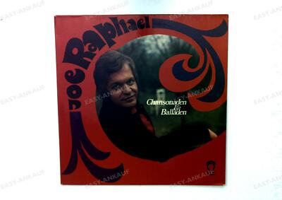 Joe Raphael - Chansonaden & Balladen GER LP .