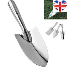 Small Garden Shovel Trowel Hand Stainless Steel Gardening Tools Digging Planting