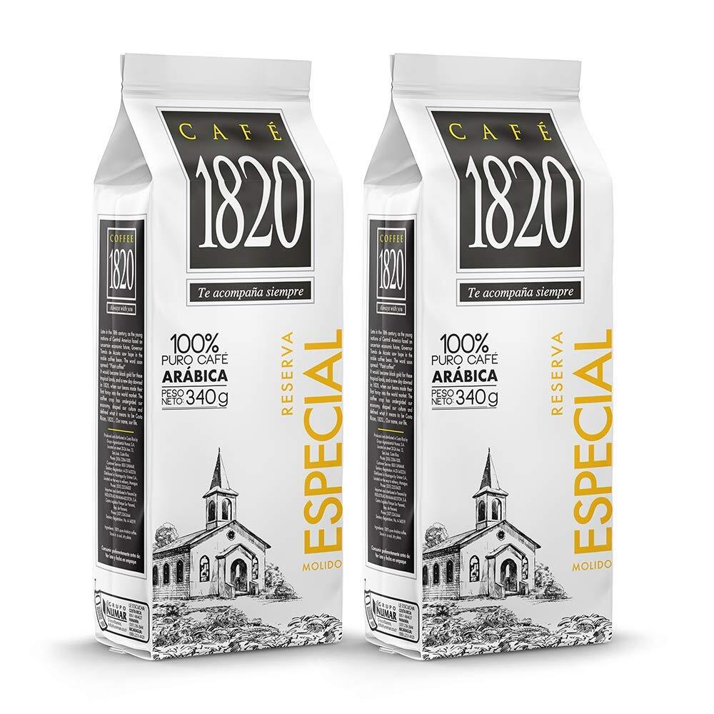 Caf&eacute; 1820 Special Reserve Premium Costa Rican Ground Coffee 100% Arabica Medi...