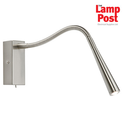 Saxby 50606 Madison 1 Licht LED 1W Schlafzimmer/Aufgabe Wandleuchte - warmweiß