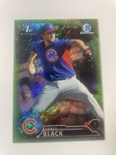 2016 Bowman #BCP39 Corey Black Chrome Prospects Green Shimmer Refractor #/99