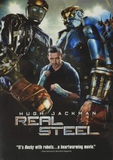 Real Steal: Hugh Jackman & Evangeline Lilly (DVD, Boxing Robots/Buddy, 2012)