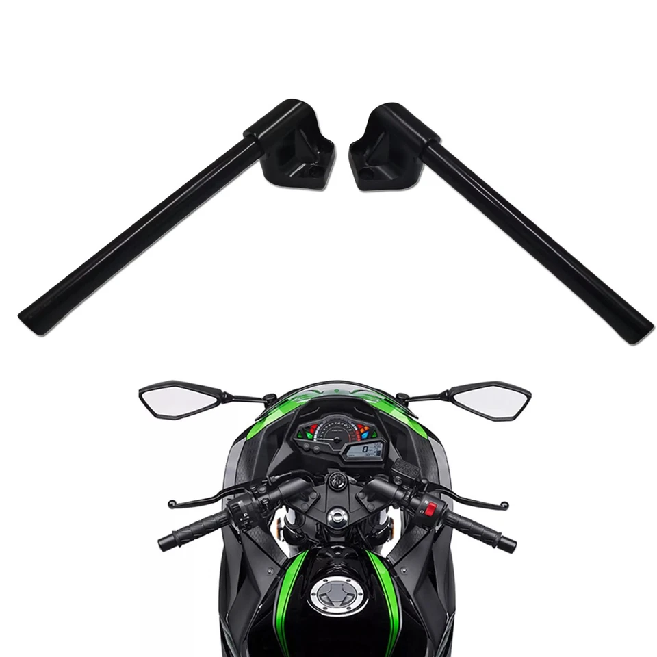 Handlebar For kawasaki Ninja 250 250R EX250 2008-2012 300R EX300 2013-2017 2pcs Foto 2 de 4