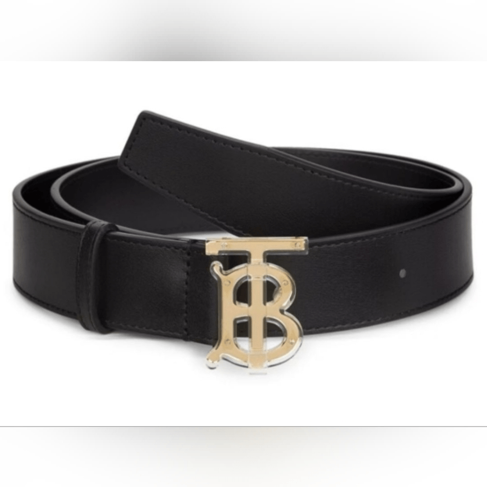 Burberry Logo Belt, size 34 Burberry | Accessories | Burberry Logo Belt Size 34 | Poshmark main image 3