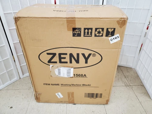 Zeny Twin Tub Washing Machine H01-1568A Portable Mini-White  (131727-1 ER CTR17)