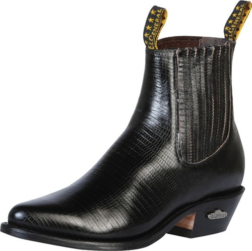Western Boots Men Black leather Donato Marrone size 12 D | eBay