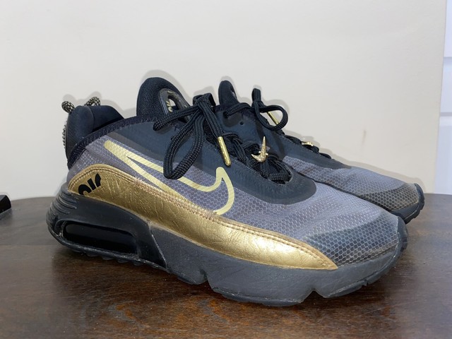 Size 8 - Nike Air Max 2090 Black Metallic Gold 2020 for sale online | eBay