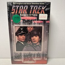 Star Trek Patterns Of Force Episode 52 Betamax Tape New Sealed