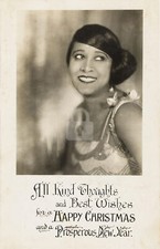 Edith Wilson, Blues Singer RPPC Photo Postcard COPY