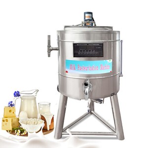 Kolice 100L Pasteurizer Milk  Beer Coffee Ice Cream Mix  Pasteurization Machine