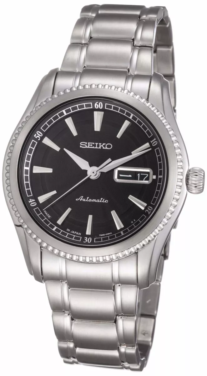 Seiko automatic watches sapphire crystal clearance