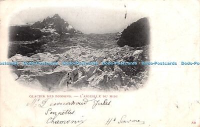 R273433 Glacier Des Bossons l Aiguille Du Midi ND Phot